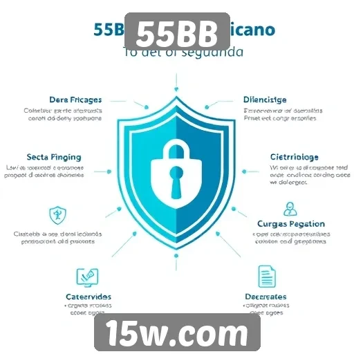 Características de segurança no site 55BB